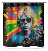 Making Musical Waves Shower Curtain - Beyond T-shirts